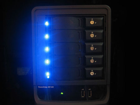 Dell SC430 with installed iStar BPN-350SAS